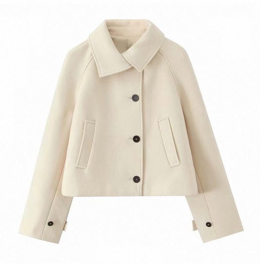 CROPPED COLLAR JACKET